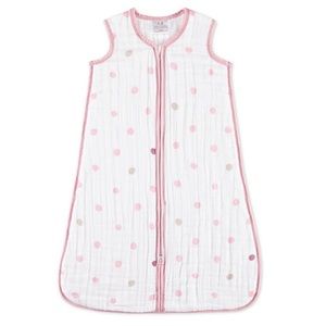 L- Aden+Anais Heartbreaker- Spot Cozy Sleeping Bag